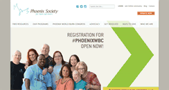 Desktop Screenshot of phoenix-society.org